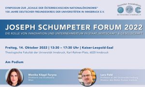 EcoAustria Partner des Joseph Schumpeterforum 2022